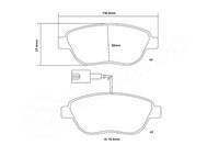 BREMBO High performance remblokkenset 3