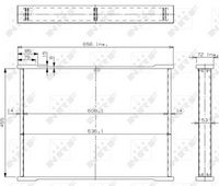 NRF Koelblok, radiateur 2