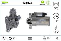 Starter VALEO, Cod: 438525