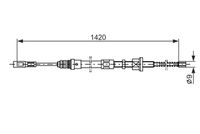 жило, ръчна спирачка