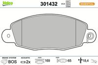 Bremsbelagsatz, Scheibenbremse