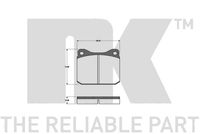 Bremsbelagsatz, Scheibenbremse