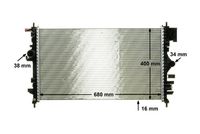 Thumbnail - Radiateur - CR1099000P - MAHLE