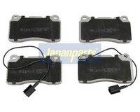 комплект спирачно феродо, дискови спирачки