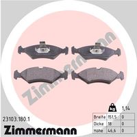 Bremsbelagsatz, Scheibenbremse
