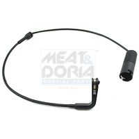 предупредителен контактен сензор, износване на накладките