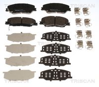 Bremsbelagsatz, Scheibenbremse