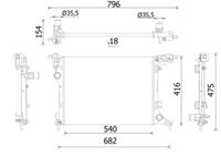 Thumbnail - Radiateur - CR2420000S - MAHLE
