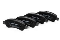 комплект спирачно феродо, дискови спирачки