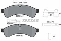 Bremsbelagsatz, Scheibenbremse