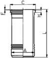 Thumbnail - Cilindervoering - 88429110 - KOLBENSCHMIDT