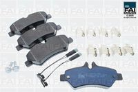 Set placute frana,frana disc FAI AutoParts, Cod: FPBP415