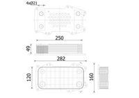 Thumbnail - Oliekoeler, motorolie - CLC332000S - MAHLE