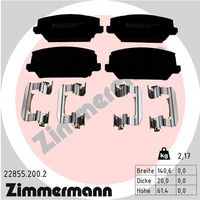 Bremsbelagsatz, Scheibenbremse