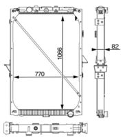 Thumbnail - Radiateur - CR819001P - MAHLE