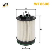 Degvielas filtrs WF8606 WIX FILTERS