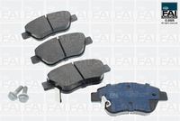 комплект спирачно феродо, дискови спирачки