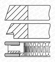 комплект сегменти