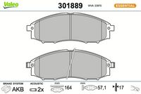 Bremsbelagsatz, Scheibenbremse
