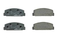 комплект спирачно феродо, дискови спирачки