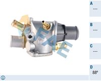 термостат, охладителна течност