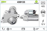 Starter VALEO, Cod: 438133