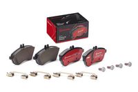 Bremsbelagsatz, Scheibenbremse