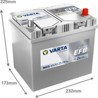 VARTA Accu / Batterij 2