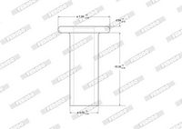 FERODO Spreidniet, trommelremvoering 2