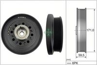 Riemenscheibe, Kurbelwelle