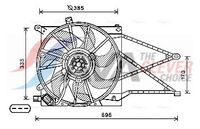 Ventilator, radiator AVA Clever Choice, Cod: OL7649