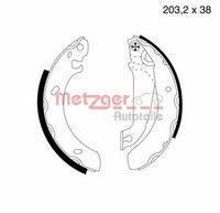 Bremsbackensatz