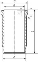 Thumbnail - Cilindervoering - 227WN6701 - MAHLE