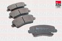 комплект спирачно феродо, дискови спирачки