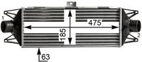 Thumbnail - Intercooler, inlaatluchtkoeler - CI438000P - MAHLE