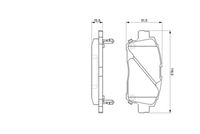 Bremsbelagsatz, Scheibenbremse