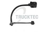 предупредителен контактен сензор, износване на накладките