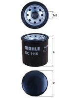 Thumbnail - Oliefilter - OC1116 - MAHLE