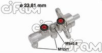Pompa centrala, frana CIFAM, Cod: 202-712