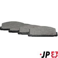 комплект спирачно феродо, дискови спирачки