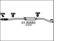 Mittelschalldämpfer