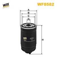 Горивен филтър WF8582 WIX FILTERS
