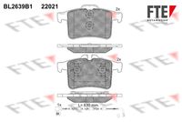 Bremsbelagsatz, Scheibenbremse