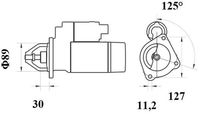 Thumbnail - Startmotor / starter - MS766 - MAHLE