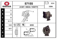 Generator / Alternator EAI, Cod: 57155