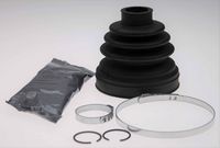 Faltenbalgsatz, Antriebswelle