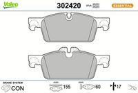 Bremsbelagsatz, Scheibenbremse