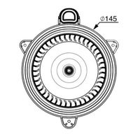 Thumbnail - Interieurventilatie - AB268000P - MAHLE