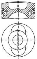 Thumbnail - Zuiger - 0999201 - MAHLE