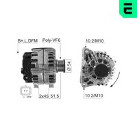 Generator / Alternator ERA, Cod: 210520A